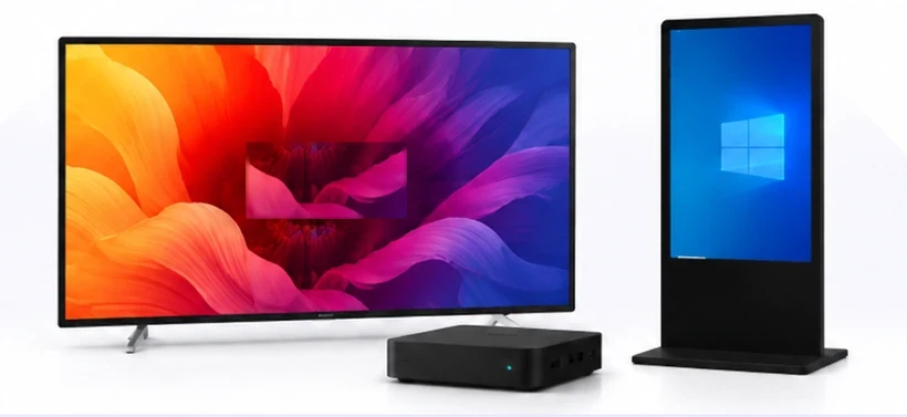 Compatible hardware: TV, media player and kiosk